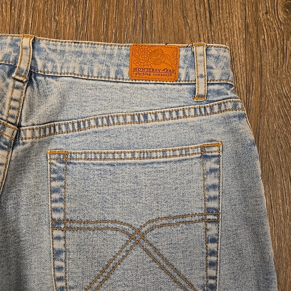 Monterey Bay Clothing Company Women’s Classic Blue Jeans Size 10 Denim Pants - Picture 5 of 6